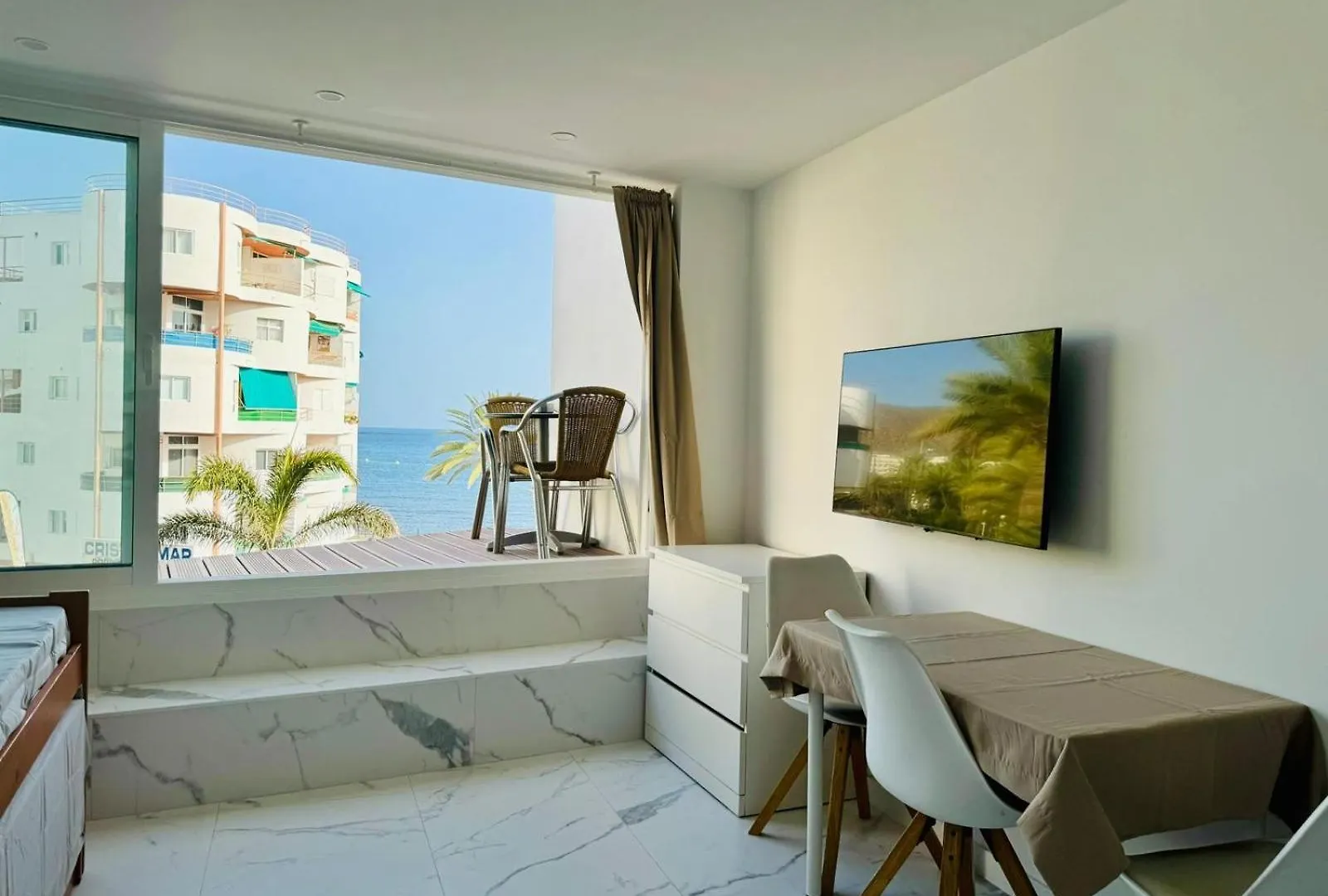 Apartment Los Cristianos Must-See Beachfront Apartment, Stunning Views In Tenerife Spain